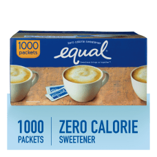Equal Zero Calorie Original Sweetener Box