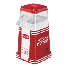Nostalgia Coca Cola Hot Air Popcorn