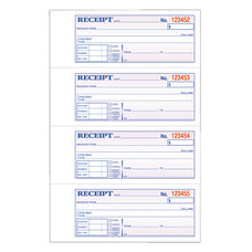 Adams Carbonless MoneyRent Receipt Book 3