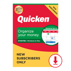 Quicken Starter 2021