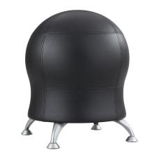 Safco Zenergy Ball Chair Black Vinyl