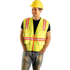 Non ANSI Contractor Style Solid Vests