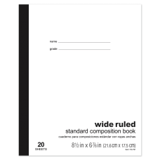Office Depot Brand Standard Composition Book