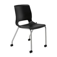 HON Motivate Stacking Chair With Casters