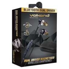 Volkano Resonance Dual Driver Bluetooth Earphones