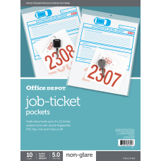 Office Depot Brand Job Ticket Holders