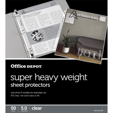 Office Depot Brand Super Heavyweight Sheet