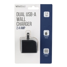Vivitar Dual USB A Wall Charger