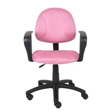 Boss Microfiber Task Chair Pink