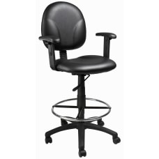 Boss Drafting Stool With Antimicrobial Protection