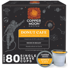 Copper Moon Coffee Donut Caf Carton