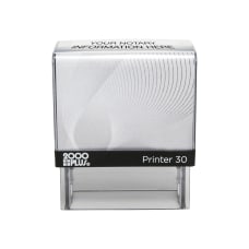 Custom 2000 PLUS Self Inking Notary