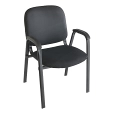 Realspace Stacking Guest Chair Black