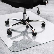 Floortex Glaciermat Heavy Duty Glass Chair