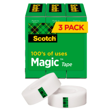 Scotch Magic Tape In Dispenser 34