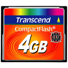 Transcend 4GB CompactFlash Card 133x 4