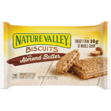 NATURE VALLEY Flavored Biscuits Almond Butter