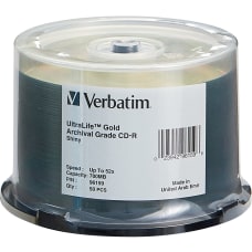 Verbatim CD R 700MB 52X UltraLife
