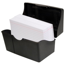Innovative Storage Designs Plastic Card File
