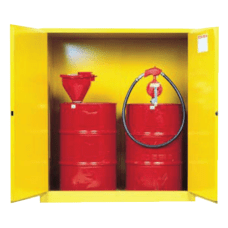 Vertical Drum Safety Cabinets Manual Closing