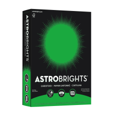 Astrobrights Color Card Stock Gamma Green