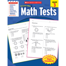Scholastic Success With Math Tests Workbook