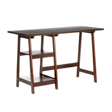 Southern Enterprises Langston Straight Desk Espresso