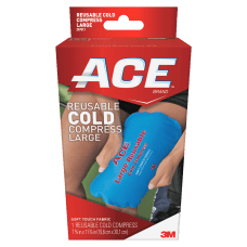 ACE Reusable Large Cold Compress Blue