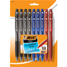 BIC BU3 Grip RT Ball Pens