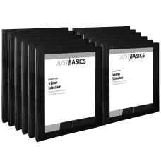 Just Basics View 3 Ring Binder