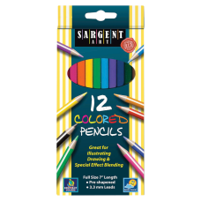 Sargent Art Color Pencils Assorted Colors