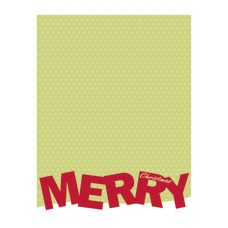 Great Papers Holiday Themed Foil Letterhead