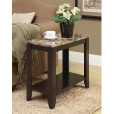 Monarch Specialties Accent Table With Marble