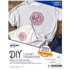 Avery Inkjet Printer T Shirt Transfer