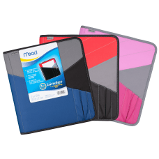 Mead Zipper 3 Ring Binder With