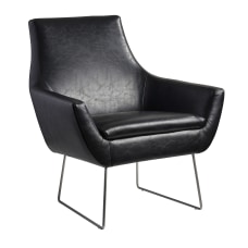 Adesso Kendrick Faux Leather Chair Distressed