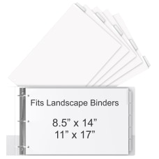 Stride Tab Dividers For Ledger And