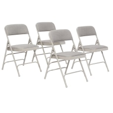National Public Seating Fabric Upholstered Triple