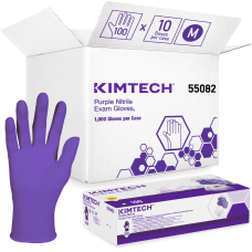 KIMTECH Purple Nitrile Exam Gloves Medium