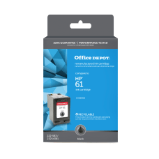 Office Depot Brand 61 Remanufactured Black