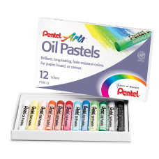 Pentel Arts Oil Pastels Assorted Colors