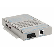 Omnitron OmniConverter 10100 PoE Ethernet Fiber