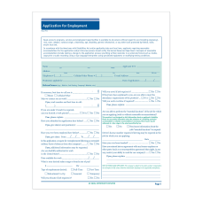 hiring forms at office depot officemax