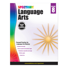 Carson Dellosa Spectrum Language Arts Workbook