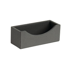 Realspace Gray Business Card Holder