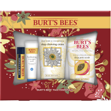 Burts Bees Face Essentials 4 Piece