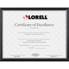 Lorell Certificate Frame 850 x 11