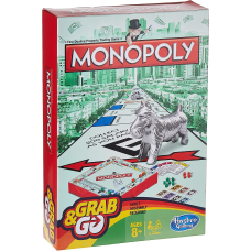 Hasbro Monopoly Grab Go Game
