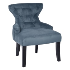 Ave Six Curves Hourglass Accent Chair