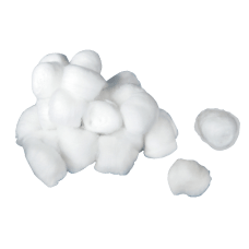 Medline Cotton Balls Nonsterile Large White